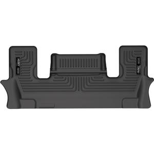 Husky Liners Weatherbeater Floor Mats | Fits 2020-2026 Ford Explorer w/2nd Row Bucket w/Floor Console or 2nd Row Bench | 3rd Row, 1-pc Black - 19321