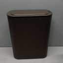 Cesun Bathroom Trash Can with Lid, 5 Gallon Motion Sensor Trash Can, Small Automatic Garbage Can, Touchless Smart Plastic Slim Wastebasket for Bedroom, Office, rv, Living Room, Brown