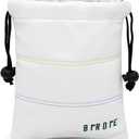 Golf Valuables Pouch, Leather Golf Tee Pouch with Drawstring Closure Golf Ball Tee Handbag Portable Golf Accessories (Birdie)