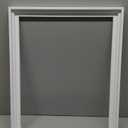 MCS Canvas Float Frames 16x20 Frame, White Frame for Finished Canvases, Vertical & Horizontal Wall Hanging Large Frame with Adhesive for Canvas Paintings (1-Pack)