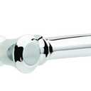 Delta Towel Rack | 24 Inch Polished Chrome Towel Bar for Bathroom, Kitchen | Cassidy Accessories