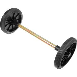 Gallon Trash can Replacement Wheel with Rubber Hollow Shaft 18.9 Inch Garbage can Wheel for Outdoor Patio Garden Waste Bin