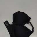 Lervanla Silicone Breast Form Women Breast Enhancement Wireless Mastectomy Bra with Pockets for Prosthesis Black Large