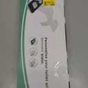 SAMODRA Bidet Attachment, Non-Electric Cold Water Bidet Toilet Seat Attachment with Pressure Controls, Retractable Self-Cleaning Dual Nozzles for Frontal & Rear Wash - Black