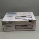 Nostalgic Bluetooth Stereo System for Home, WISCENT Vintage Micro HiFi Systems CD Player,with Bluetooth Audio Streaming,FM Radio,USB Port,Aux-in,Earphone Port (Brown)