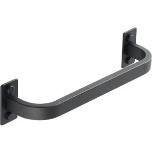 Bathroom Towel Bar, 10 inch Towel Racks for Bathroom Wall Mounted, SUS304 Stainless Steel Heavy Duty Towel Holder Bathroom Accessories Modern Home Decor, Matte Black Finished