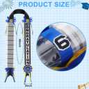 Lyrow Graduation Money Lei Class of 2026 Ribbon Lei Gift Graduation Cash Gifts Pull Ideas for High School College Party Supplies(Blue,Classic)