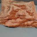 Fuzzy Blanket or Fluffy Blanket for Baby, Soft Warm Cozy Coral Fleece Toddler, Infant or Newborn Receiving Blanket for Crib, Stroller, Travel, Decorative (28Wx40L, XS-Grapefruit)