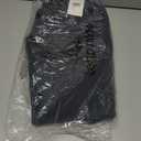 Women's Fleeced Performance Jacket - Full-Zip Stand-Up Collar, Warm Fleece for Winter Daily Wear (Black, M)