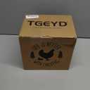 ‎Tgeyd Chicken Waterer - Chicken Water Feeder with 4 Water Cups - Automatic Chicken Waterer No Waste - Poultry Waterer with 2 Gallon for Chickens Ducks and Goose
