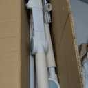 Deeteck Bed Guard Rail for Toddlers - 59" Adjustable Heights & Folding up Portable Bed Railing for Baby - Toddler Bed Rails Guard for Crib, Twin, Bunk,Full Size, Queen & King Bed (Beige With Khaki)