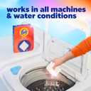 Tide evo Spring Blast Scent Laundry Detergent Fiber Tiles Works on 100% of Common Stains Safe for All Machines and Water Conditions Concentrated HE Compatible Clean and Instant Dissolve, 42 Count