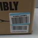 Nilight Headlight Assembly for 2005 2006 2007 2008 2009 2010 2011 Toyota Tacoma Replacement Headlamp Black Housing Amber Reflector