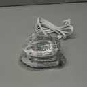 BEAUTURAL Mini Travel Steam Iron for Clothes with Dual Voltage, Temperature Control, Non-Stick Soleplate and Cord Storage, Ideal for Sewing, Quilting and Handcraft (White)