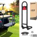 10L0L Universal Golf Cart Rear Seat Safety Grab Bar Fits for Club Car DS Precedent EZGO TXT RXV