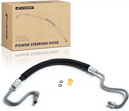 A-Premium Power Steering Pressure Hose Line Assembly, Pump To Gear
Compatible with GMC Sierra 1500 2500, Yukon & Chevrolet Silverado 1500 2500 3500 & Cadillac Escalade, Replace 15295837