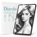 Diacube [2 Pack Paperfeel Screen Protector For iPad Pro 11 inch M5 (2025) / M4 (2024), Anti-Glare Matte PET Film for Drawing and Writing Like on Paper, High Touch Sensitivity, Easy Installation