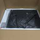BOLUO Closet Drawers Black Fabric 3 Drawer Small Dresser for Closet Organizers and Storage Bedroom Dorm Modern