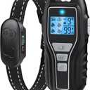 Dog Shock Collar with Remote, IPX7 Waterproof E Collar for Dogs with 4 Safe Training Modes Beep Vibration Shock Flashlight Perfect for Small Medium and Large Dogs