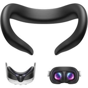 KIWI design F3 Silicone Facial Interface Compatible with Meta/Oculus Quest 3, Sweatproof VR Face Cover Accessories, Not for Quest 3S KIWI design F3 Silicone Facial Interface Compatible with Meta/Oculus Quest 3, Sweatproof VR Face Cover Accessories, Not for Quest 3S