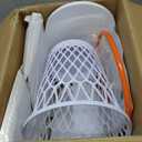 Basketball Hoop Wastebasket Set (Including 1pc Basketball Trash Can)Basketball Trash Can for Boys Room Decor- Christmas Gift for Boys-Garbage Can for Basketball Party and Basketball Gift,Easter basket