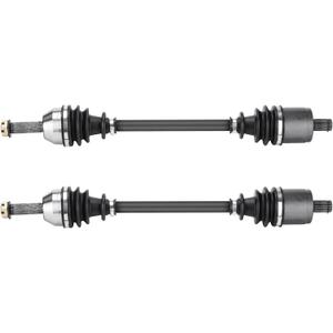 Front CV Axle Shaft for Polaris Ranger 500 570 Midsize EV ETX Crew EPS (570 Full Size Not Included) 2015 2016 2017 2018 2019 2020 2021 2022 1333238-2 Pcs Left/Right ATV Axles (1 pair - front left & right)