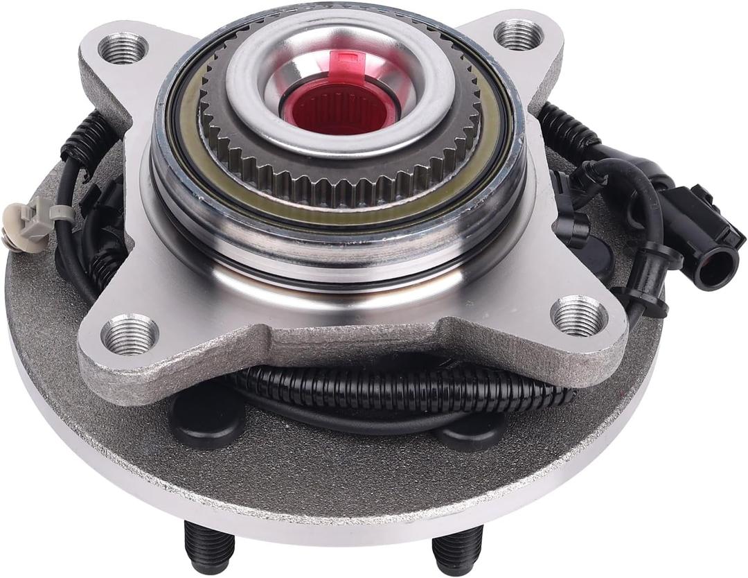 MACEL 515079 4WD Front Wheel Hub Bearing Assembly Compatible with 2004-2008 Ford F150, 2006-2008 Lincoln Mark LT 6 Lugs W/ABS