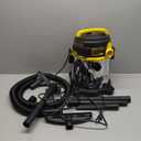 Stanley 3 Gallon Wet Dry Vacuum, Powerful 4 Peak HP Motor, Portable Stainless Steel 3 in 1 Multifunctional Shop Vacuum with Blower, Model: SL18136
