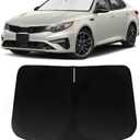 Windshield Sun Shade for KIA Optima 2016-2020, Car Front Window Sunshade with 240T Sun Visor Protector Blocks UV Rays Heat Sun Shield Accessories