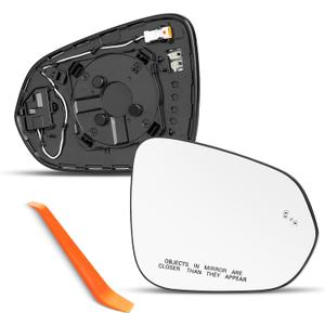Passenger Side BSD Mirror Compatible with Lexus RX350 2016 2017 2018 2019 2020, NX200t 2015-2017, NX300 2018-2020 - Heated, Right Side Mirrors Replacement for Lexus RX NX with Blind Spot Indicator