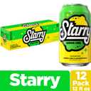 Starry Lemon Lime Soda Pop, 12 Fl Oz Cans (Pack of 12)