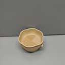 senbowe 3 in 1 Makeup Brush Cleaner Mat, Silicone Makeup Brush Cleaner Bowl Cosmetic Brushes Cleaning Pad Tool Organizer for Storage and Air Drying, Make Up Brush Washing Tool for Sponge (Khaki)