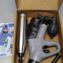 Toilet Plunger, High Pressure Toilet Plunger,Toilet Auger Air Drain Blaster with Real-Time, Heavy Duty Plunger for Bathroom and Plumbing Clogs (Grey)