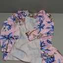 Dog Hawaii Shirt Coconut Tree Prints Polo T-Shirts Breathable Cool Beach Style Summer Dog Clothes for Large Dog Boys Girls Shirtt (3X-Large,Pink)