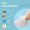 Foot Mask Moisturizing Socks for Dry Cracked Feet | Hydrates with Snail Mucin Shea Butter Hyaluronic Acid Bisabolol Vitamin E | Exfoliating Foot Mask for Callus Removal Dead Skin and Soft Feet