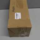 Soulchen 11 Inch White Christmas Star Tree Topper Faux Mink Fur Christmas Tree Topper Star White Rustic Treetop Ornaments for Xmas Decoration Home Indoor Outdoor Holiday Decoration