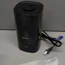 Humidifiers for Bedroom (1.1L), Small Cool Mist Humidifier for Home Plant and Baby Nursery, Quiet Ultrasonic Humidifier with 360 Nozzle, Auto Shut-Off, Filterless, Black