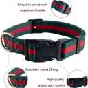 Premium and Stylish Dog Collar Harness and Leash, Soft Comfortable，Chest Adjustable Pet Harness, Luxury Fashion Dog Harness Leashes Set Gift for Puppy Small Dogs