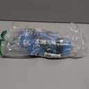 Winter Toddler Ice Skates, Adjustable Double Runner Ice Skates with Hook and Loop Fastener Straps, Blue Double Blade Ice Skates for Kids Toddler Training Shoes Beginner