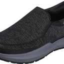 Skechers Men's Neville-Rovelo Slip-in Sneaker (9.5, Black)