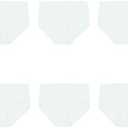 Hanes Womens High-waisted Panties, 6-pack, Moisture-wicking Cotton (Colors May Vary) Briefs-underwear, White, Size 7 US