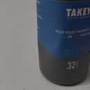 Takeya Originals 32 oz Vacuum Insulated Stainless Steel Water Bottle with Spout Lid, Graphite