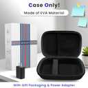 Vekkia Case for Book Light with Charger, Compatible Book Light, Portable Storage Carrying Holder for USB Cable, Case Only