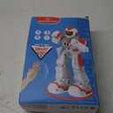 Remote Control Robot for Kids - Intelligent Programmable Toy With Infrared Controller, Dancing, Singing, Moonwalking, LED Eyes, and Gesture Sensing - Children's Entertainment Kit (Yellow)