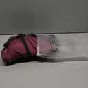 VPET Dog Winter Coat Warm Fleece Jacket with Harness, Windproof Adjustable Snow Pet Coat Clothes for Large Dogs (Purple)