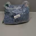 Argstar Women's Fleece Jacket, Lightweight Full Zip Classic Soft Casual Recreation Coat with Zipper Pockets Graylish Blue XXL