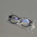 ZENOTTIC Reading Glasses Blue Light Blocking Round Glasses for Men Women Magnification 2.75 x (Black)