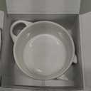 Le Creuset Stoneware Mini Round Cocotte, 14 oz., White