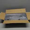 Laiensia Double Rods Garment Rack with Wheels, Clothing Rack for Hanging Clothes,4 Hooks, Multi-functional Bedroom Clothes Rack, Black