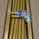 Metal Arch Backdrop Stand, 7.2FT+6FT Wedding Arch Frame, Gold Wedding Arch Backdrop Stand Set of 2, Balloon Arch Backdrop for Wedding Birthday Party Baby Shower Graduation Ceremony Decor